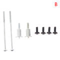 New Housing Shell Replacement Power Screws Set For PS4 Console Slim Hudduo. 