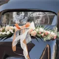 Just Married Decals Wedding Car Stickers Fancy Just Married Vinyl Decal Custom Groom Bride Name Car Rear Window Decor. 