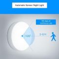 Ready Stock Motion Sensor Lights LED Night Light Battery Rechargeable Battery Powered Stick on Closet Bathroom Stair Wall Hallway Cabinet Indoor Lights Warm White. 