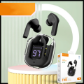 New Mini Transparent Wireless Bluetooth Headset Digital Display ENC Noise Reduction True Wireless Sports Music. 
