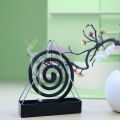 Iron Creative Mosquito Coil Holder Triangular Hanging Mosquito Incense Rack. 