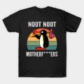 Noot Noot Pingu Retro Funny Tshirts Oversized Aesthetic Ulzzang Cute Graphic Tee Shirt for Men 100 Cotton Camisas Hombre Male. 