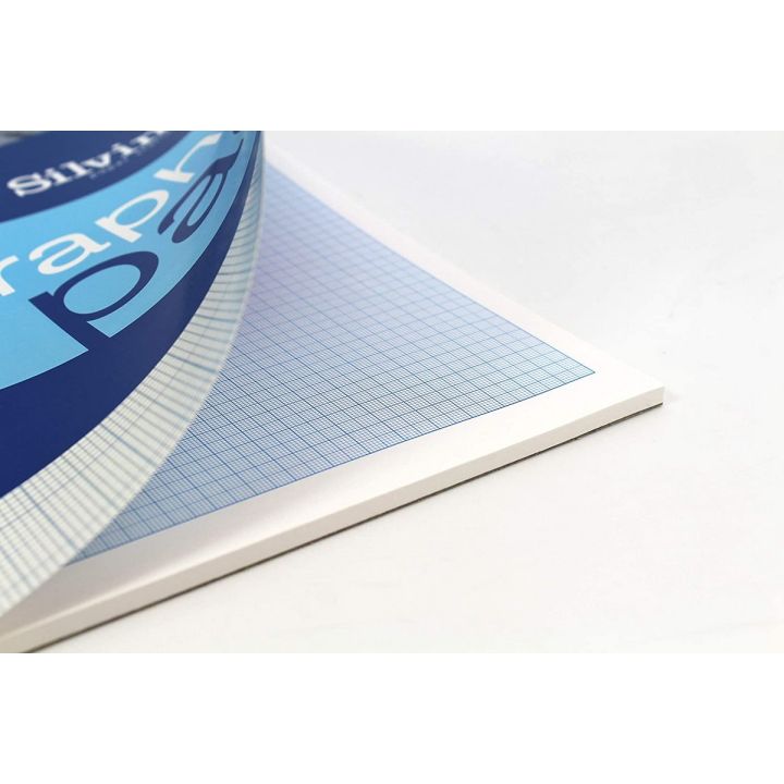 A4 Graph Pad. 50 Sheets of Quality 90gsm Paper, Printed