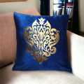Luxury Velvet Laser Cut Sofa Cushion Cover Velvet Cushion Designed With Laser Cut. 