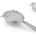 Stainless Steel Tea Strainer - Pack of 3 - Silver. 