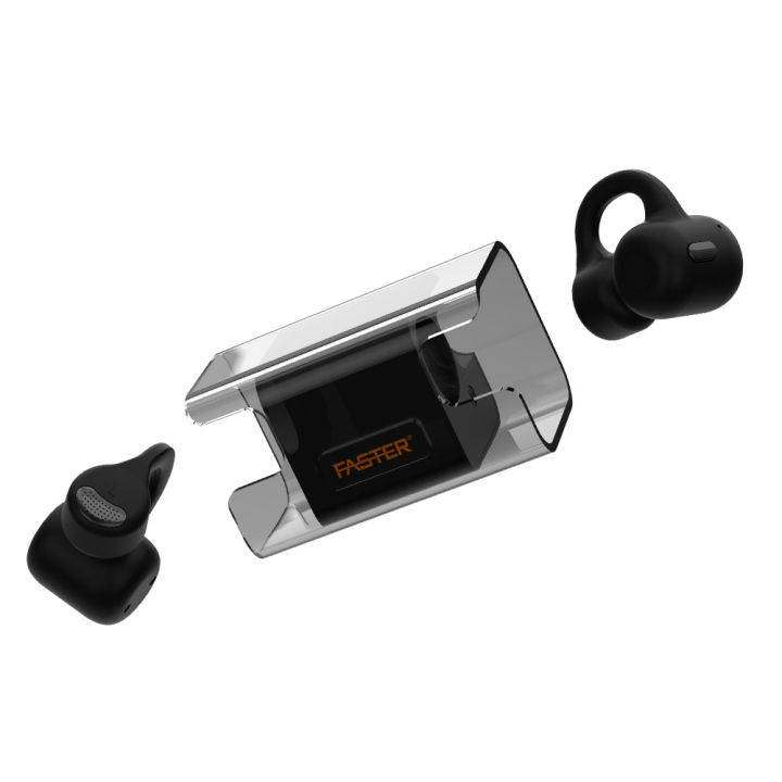 FASTER AirVibe FT01A Earphones Bluetooth 5.3 Wireless Open Ear Design Earphones Immersive Stereo Sound