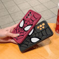 Hontinga for Vivo Y36 Y27 5G Y27S Back Cover Spider-Man Pattern Ladder Soft Camera Protection Rubber Phone Case. 