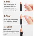Ultra Thin Beginners 2Pcs Beauty Salon Waterproof Eyebrow Artifact Sweat-proof Cosmetics Draw Line Tearing Eyebrow Pencil Makeup Tools Lip Tattoo Pen Eyebrow Enhancer. 