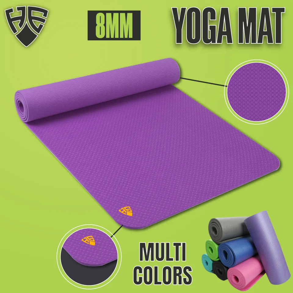 Yoga Mat, Anti Slip Mat, Yoga Gym Exercise Mats, Pads Fitness Mat