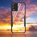 Vivo Y17S 2023 Ceramic Tempered Glass and Shockproof Phone Case for Vivo Y 17 S Airbag Cover Case Matte Full Screen Protector. 