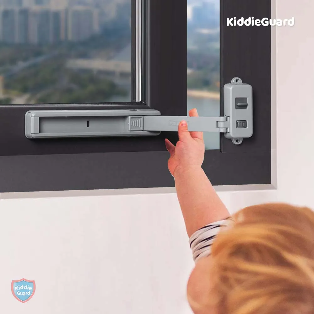 Kiddie Guard Baby Safety Window Restrictor Lock