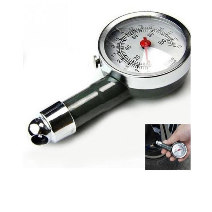 Meter Tire Pressure Gauge 0-100 PSI Auto Car Bike Motor Tyre Air Pressure Gauge(...)