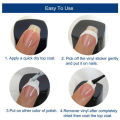 French Manicure Nail Art Designs Stickers, Self-Adhesive Nail Tips Guides for DIY Decoration Stencil Tools. 
