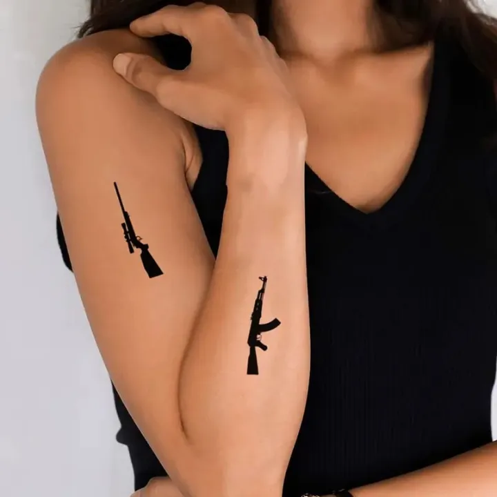2%20sheet%20Waterproof%20Temporary%20Tattoo%20Sticker%20Gun%20AK-47%20new%20design%20tattoo%20stickers%20fake%20tattoo%20for%20kid%20man%20woman%20and%20girl%20-%20Image%204