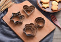 12 Pcs Set Stainless Steel Cookie Cutter Biscuit DIY Mold. 