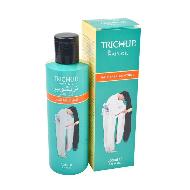 Trichup Herbal Hair Oil 200ML Anti Hair Fall, Hair Growth  Dandruff Control  Natural Ayurvedic Oil for Strong, Shiny Hair Best Herbal Oil in Pakistan