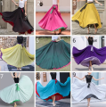 Long Chiffon Maxi Skirt Women, Double Color Skirt, reversible chiffon skirt. 