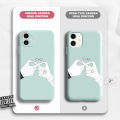 AMORVOR for Realme C21 Back Cover Love Infinity Side design Soft Case Liquid Silicone Phone Cases. 