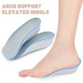 Arch Support Increase Height Insoles Light Weight Soft Elastic Lift Shoes Pads for Men Women 1.5CM 2.5CM 3.5CM Heighten Lift Cushion. 