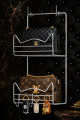 Elite Wall-Mounted Luxury Bag & Key Holder Organizer. 