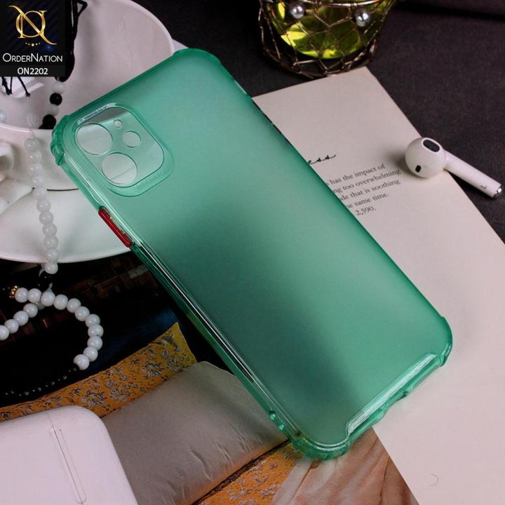 iPhone 11 - Sea Green - Candy Assorted Color Soft Semi-Transparent Case