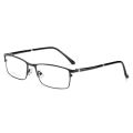 UVLAIK Fashion New Steel Alloy Glasses Frame Men 2021 Business Casual Metal Myopia Optical Spectacle frame Clear Lens. 