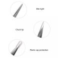 4pcs  Mini Slant and Point Tip Tweezer - Tweezers Set for Eyebrows, Facial Hair, Ingrown Hairs. 