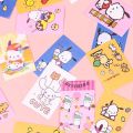 Sanrio Mini Sticker Book Cute Kuromi Washi Paper Stickers DIY Notebook Scrapbook Decoration.