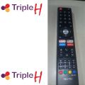 ITEL LCD/LED TV Remote With Social Media Buttons Universal Without Voice  ES-043  Black  Triple H. 