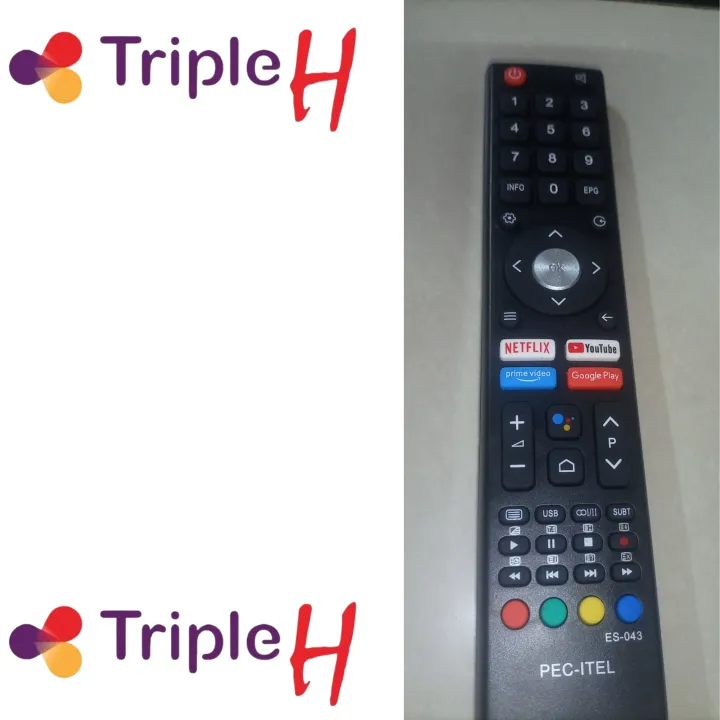 ITEL%20LCD/LED%20TV%20Remote%20With%20Social%20Media%20Buttons%20Universal%20Without%20Voice%20%20ES-043%20%20Black%20%20Triple%20H%20-%20Image%207