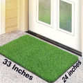 Large Size Double Door Artificial Grass Mat Of 20 mm Grass Height For Home , Room Decoration. 