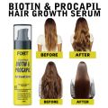 FORT BIOTIN & PROCAPIL Hair Growth serum | Improve hair density, Nourish Thinning Hair & Reduce Hair Loss | 50ml. 