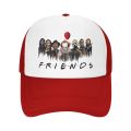 Classic Horror Movie Friends Character Baseball Cap for Men Women Adjustable Trucker Hat Sports. 