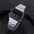 (Ready Stock) G .Shock A168 Men Watch Digital Sport Watch LED Display Water Resistant Shockproof and Waterproof World Time LED Light Sports Square Wrist Watches A168WEM-1 (copy original 1.1 premium). 