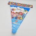 COCOMELON THEME FLAGS BANNER - PACK OF 10 FLAGS BANNER - COCOMELON BUNTINGS. 