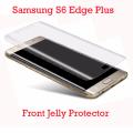 Samsung S6 Edge Plus Premium Screen Guard Jelly Transparent Display Protector. 