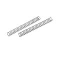 10Pcs Assortment Kit 0.7x5x50mm Spring Steel Coil Stainless Steel Silver Compression Spring Extended Compressed Springs Shop and Home Repairs. 