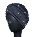 Muslim Hijab Cap Turban Stretch Hat Braid Hijab inner - Black, Skin, Grey, Red - Hijab Caps For Girls. 