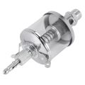 50mL Ene Machine Lubricator Oil Drip Feed Oiler Clear+Silver. 