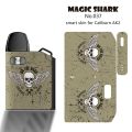 2.5D Stereo Matte Anime Skull Leaf Fruit Graffiti Cover Skin Film Sticker Case for Uwell Caliburn Koko AK2. 