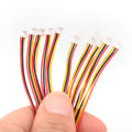 5Pairs  Micro JST GH 1.25 2-Pin to 6-pin Male&Female Connector plug with Wires Cables. 