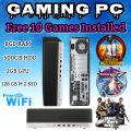 HP Elite Desk 800 G3 SFF Gaming PC [ Xeon E3-1220 v5 8GB RAM 2GB GPU 128GB M.2 SSD 500GB HDD ]. 