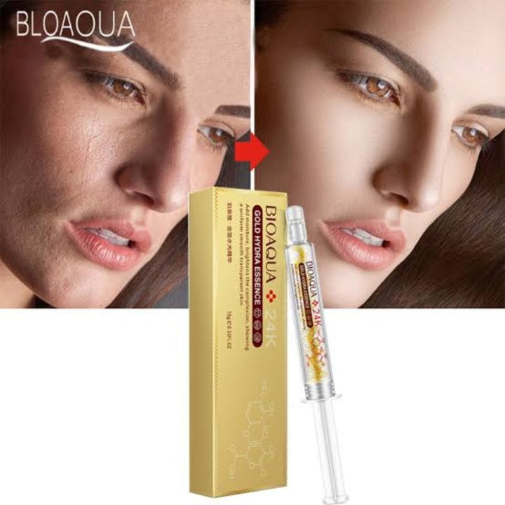Bioaqua - 24K Gold Luxury Collagen Anti Wrinkle Face Liquid Serum 10ml BQY5323.