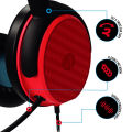 STEALTH C6-100 GAMING HEADSET FOR XBOX, PS4/PS5, SWITCH, PC - Neon Red/Blue. 