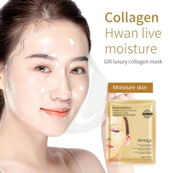 BIOAQUA%20Golden%20Luxury%20Collagen%20Lady%20Facial%20Sheet%20Mask%20-%20Image%204