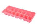Easy Release Ice Cube Tray Set - Durable Plastic Stackable Easy Twist 14 Cube Trays- Pack of 3. 