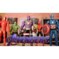 Avenger Super Hero Action Figure Toy Set ( Set of 5 Superheroes ). 