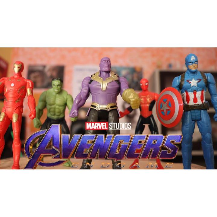 Avenger Super Hero Action Figure Toy Set ( Set of 5 Superheroes )