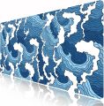 Topographic Mousepad XXL | Topographic Deskpad | Full Size Mousepad | 900x400x3mm |. 