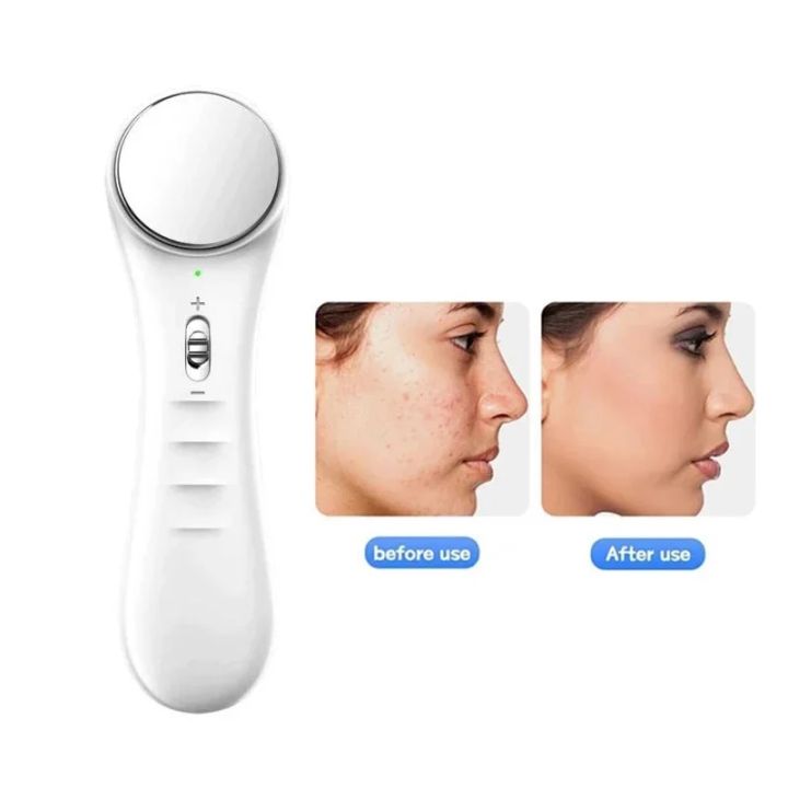 Facial Mesotherapy Electroporation RF EMS Radio Frequency Photon Face Lifting Tighten Wrinkle Removal Face Skin Care Tool 1pcs